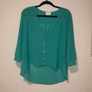 Long sleeve blouse